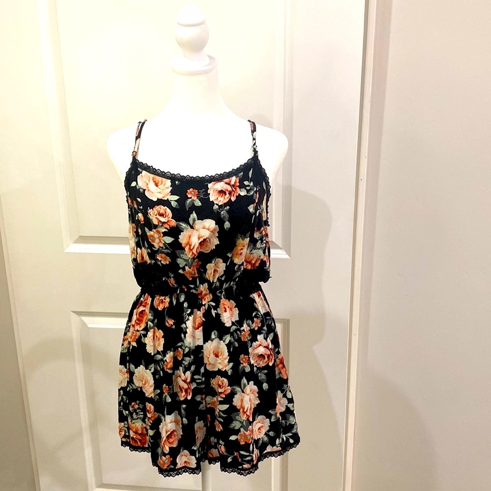 Summery Light Floral Romper